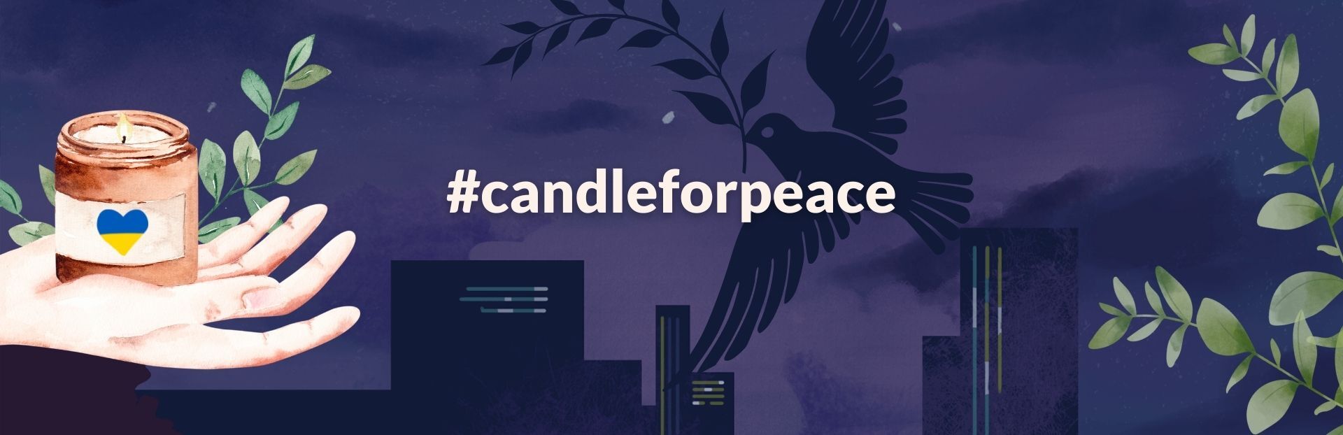 Una candela per la pace