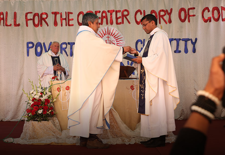 First ever profession of First Vows of a Jesuit in Pakistan