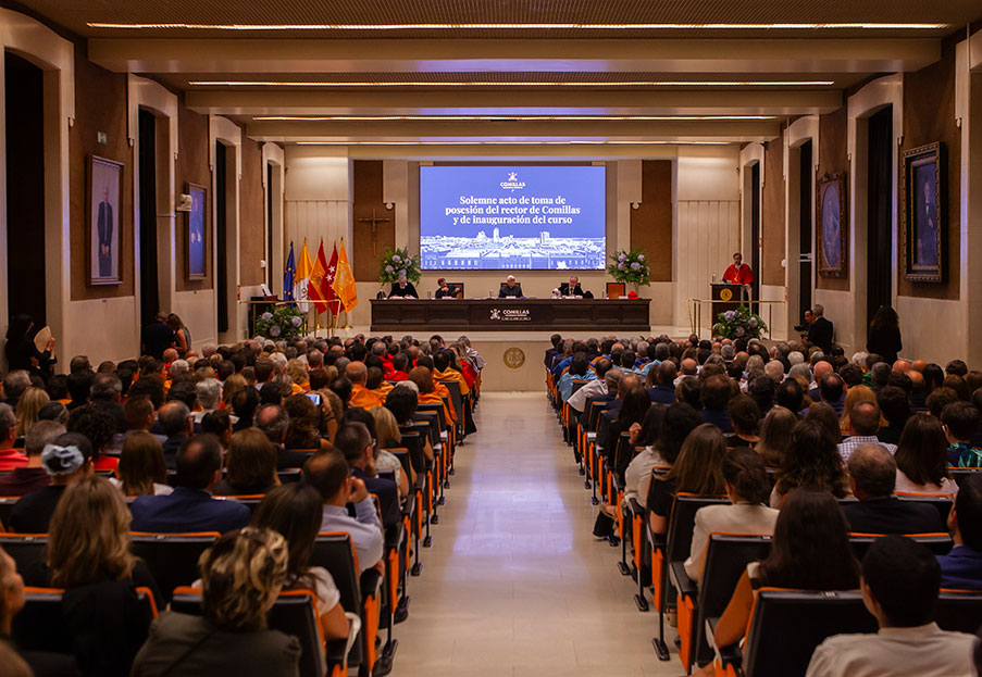 Le Père Général accueille le nouveau recteur de l’Universidad Pontificia Comillas