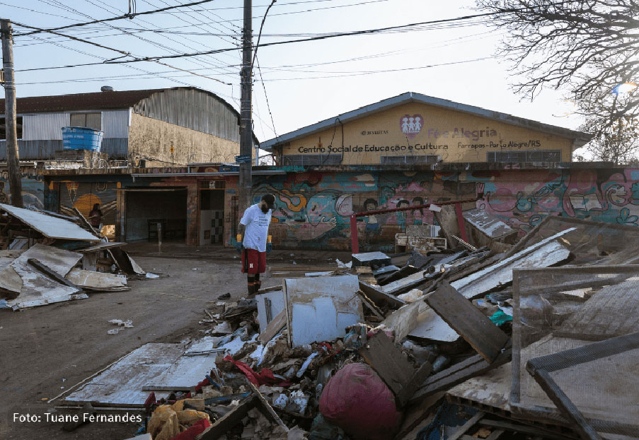Jesuitas se movilizan para ayudar a las víctimas de las inundaciones en el Sur de Brasil