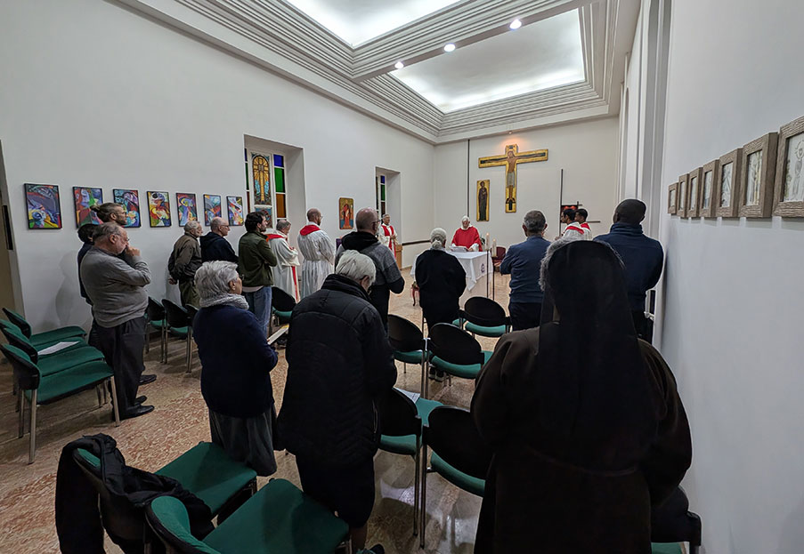 Il Padre Generale al Pontificio Istituto Biblico di Gerusalemme
